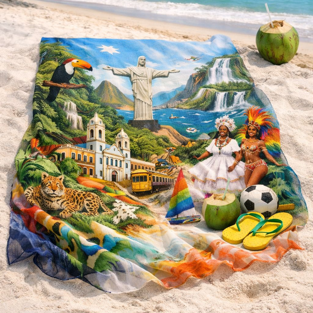 Canga Personalizada Brasil