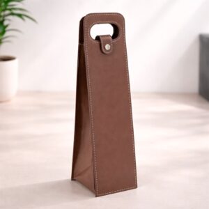 Porta-Vinho Couro Sintético